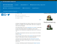 Tablet Screenshot of peters-webcorner.de